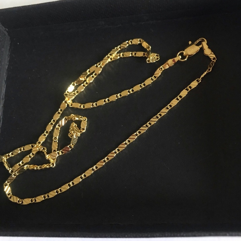 20” Classic Gold Link Necklace